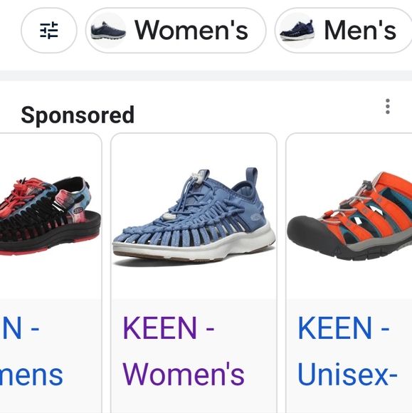 Keen Uneek Braided Bungee Hiking /Water Sandals SZ 7.5 - Picture 6 of 8